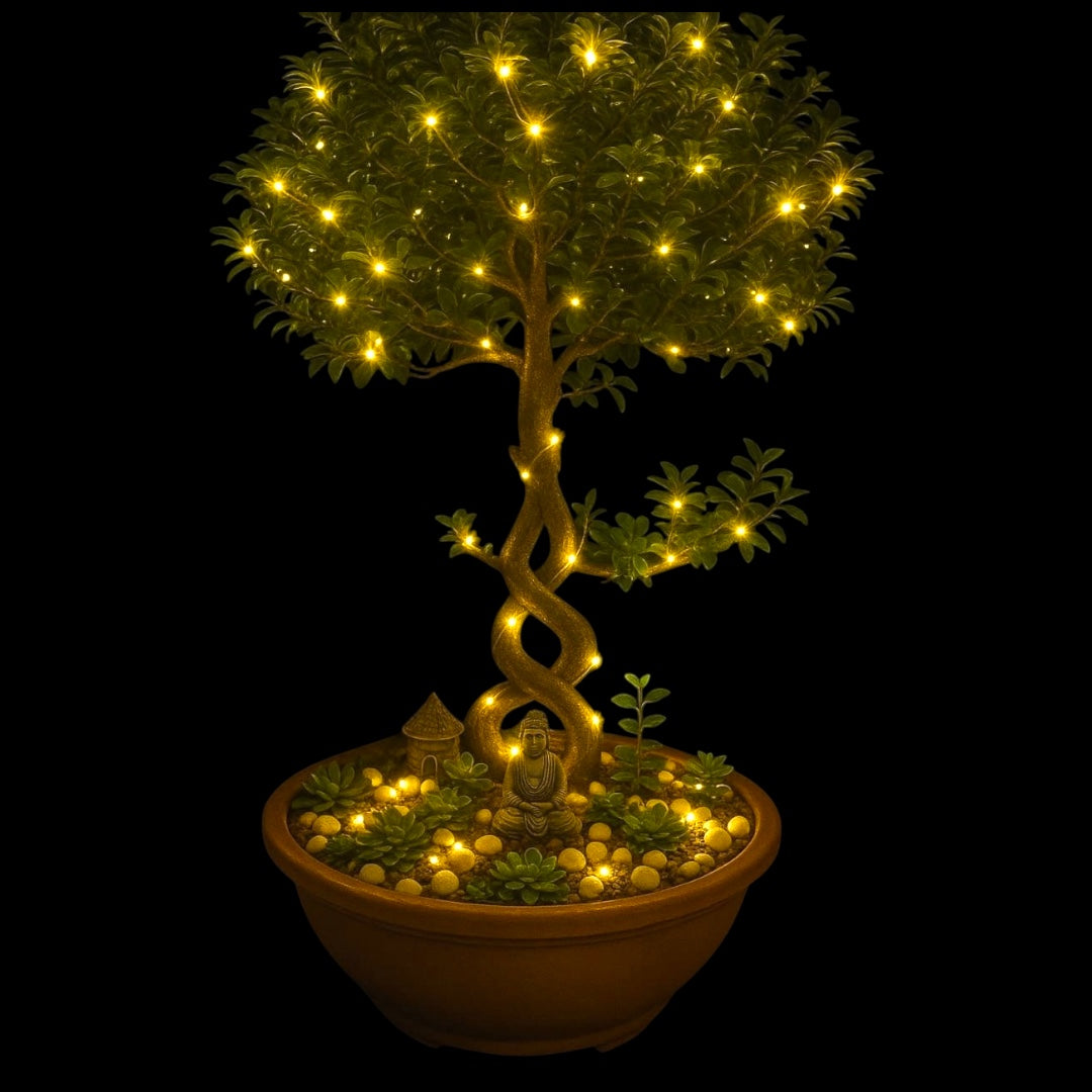 Whimsy Meets Zen Bonsai