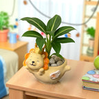 Mighty Lion Planter