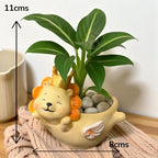 Mighty Lion Planter